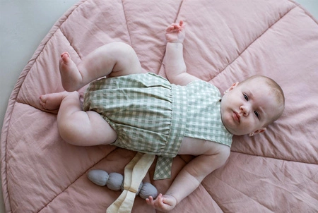 Mata do zabawy Lilia wodna vintage nude 95x95cm Lorena Canals