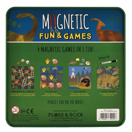 Dinozaury zestaw gier magnetycznych