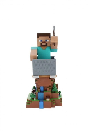 Minecraft stojak na telefon - kontroler (wysokość: 20 cm) - Steve