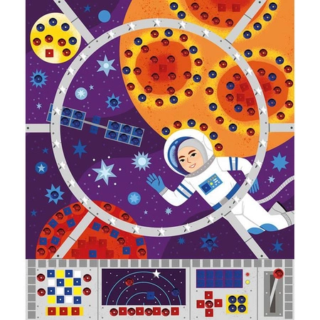 Multizestaw kreatywny Kosmiczne przygody 7+, Janod