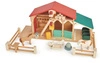 Drewniane figurki do zabawy - farma z zwierzątkami, Tender Leaf Toys