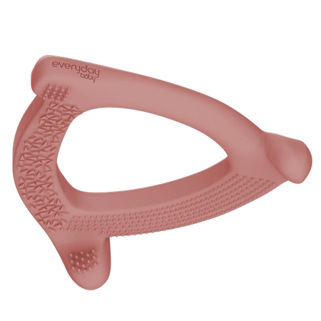 Gryzak silikonowy, ceglany, Everyday Baby