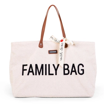 Childhome Torba Family Bag Teddy Bear White (Limited Edition)
