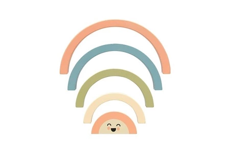 Pearhead Układanka Drewniana Rainbow