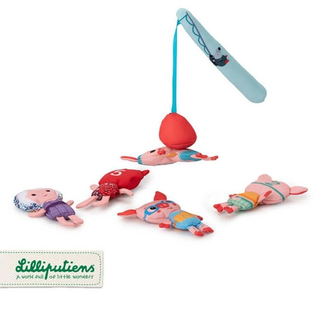 LILLIPUTIENS Zestaw do wędkowania w kąpieli Wilk Louis 12 m+