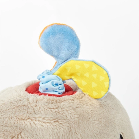 Zabawka rozwojowa Wieloryb szeleścik grzechotka gryzaczek piszczałka sigikid