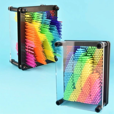 Sensoryczna kostka PINART XL - tablica szpilkowa 15 x 10 cm