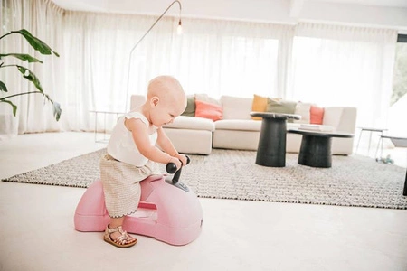 SCOOTANDRIDE My First Ewolucyjny jeździk pchacz 3w1 6 m+ Rose