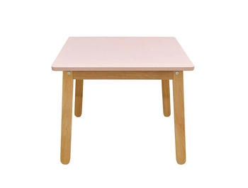 Woody dusty pink stolik