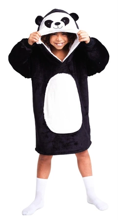 Bluza koc Oversize dla dziecka Panda Cozy Noxxiez CH326