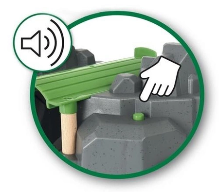 BRIO World Tunel Górski z Dźwigiem