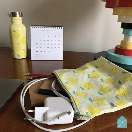 Butelka stal nierdzewna, Cytryny, 0,5 l | Maison Petit Jour®