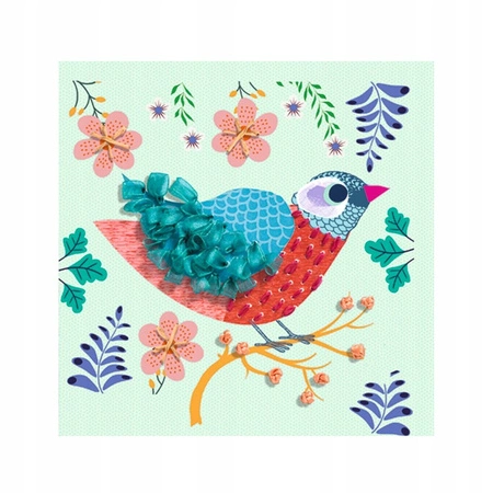 Zestaw artystyczny pętelki Djeco - Ptaki