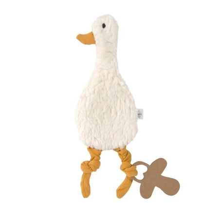 Knitted Baby Comforter GOTS Tiny Farmer Goose Play & Explore