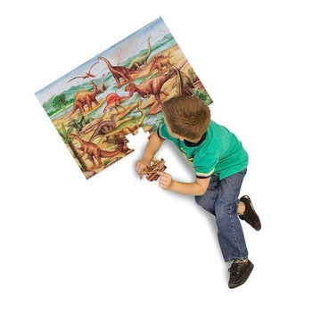 Puzzle podłogowe XL Dinozaury 48 el. Melissa and Doug 20421
