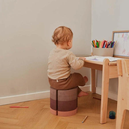 Zabawka do rozwoju motoryki Ryba bObles Vintage rose