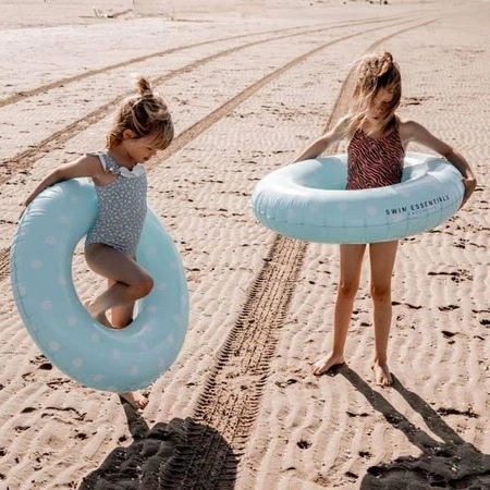 The Swim Essentials Koło do pływania Blue with White Dots 90 cm 2020SE40