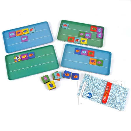 Gra magnetyczna The Purple Cow Rummy - Elefunto