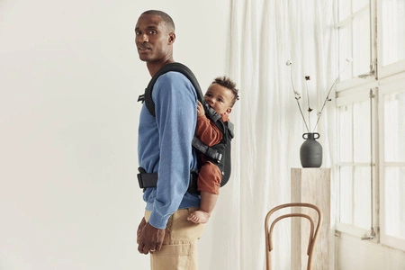 BABYBJORN - nosidełko Harmony 3D Mesh, Czarny