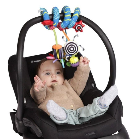 Spirala aktywności - zabawka do łóżeczka, Whoozit, 201890-Manhattan Toy, zabawki dla niemowlaków