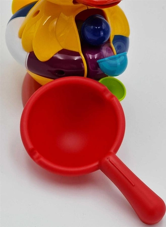 WOOPIE Kaczuszka Zabawka Wodna do Kąpieli Kołowrotek Przelewowa