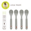 Lassig Zestaw 4 łyżeczek dla dzieci Little Forest Lisek