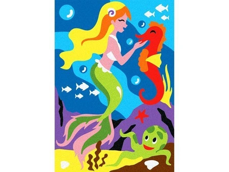 Album do kolorowania piaskiem Syreny 5l+ SABBIARELLI