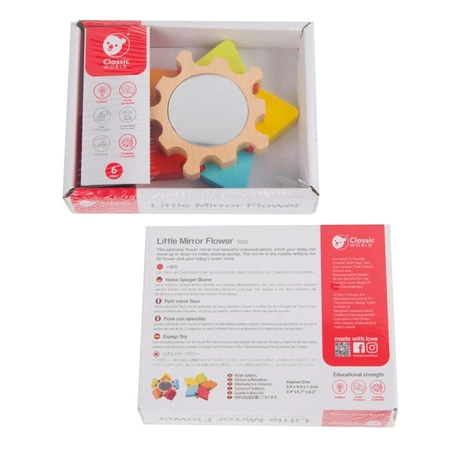 CLASSIC WORLD Zabawka Sensoryczna dla Niemowląt Lusterko