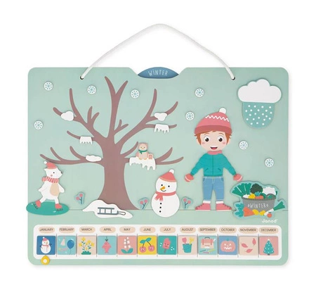 Kalendarz pory roku magnetyczny 3+, Janod