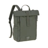 Lassig Green Label Plecak dla mam z akcesoriami Rolltop Up Backpack olive