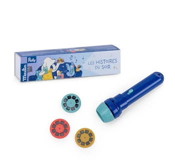 Latarka - projektor z serii PUCE & PILOU 684047