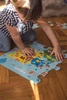 Mudpuppy Puzzle podłogowe Jumbo Mapa świata 25 elementów 2+