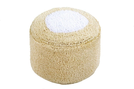 Lorena Canals Pufa Marshmallow Round Vanilla