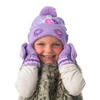 FlapJack Czapka dla Dziecka z Pomponem Jednorożec M/L