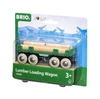 BRIO World Wagon z Drewnem