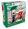 BRIO World Zestaw Drogowo-kolejowy