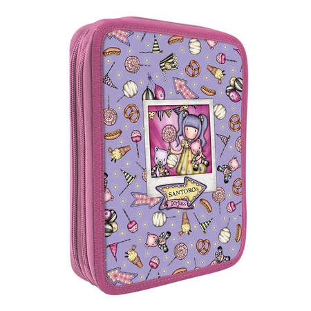 Podwójny Piórnik z Wyposażeniem - Gorjuss - Fairground - First Prize