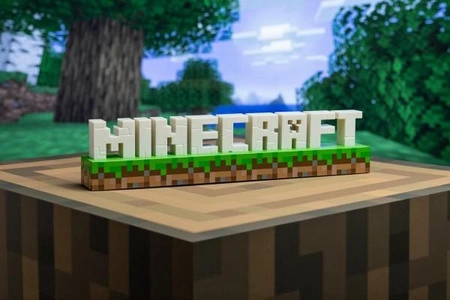 Lampka Minecraft Logo (wym: 8,5 x 41,7 cm)