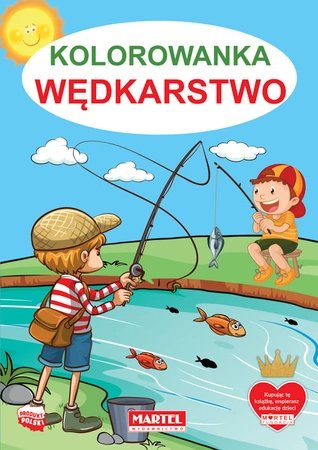 Wędkarstwo. Kolorowanka