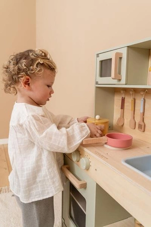 Little Dutch Duża kuchnia pastelowa FSC LD7088