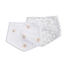 Lulujo Boho Śliniak Bandana 2 szt. Daisies