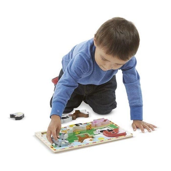 Melissa & Doug puzzle 3d wiejskie zwierzęta