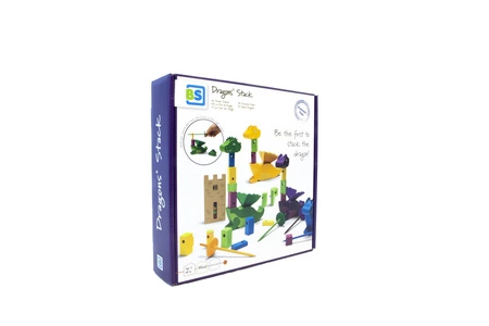 BS Toys, drewniana gra zręcznościowa Wieża smoka
