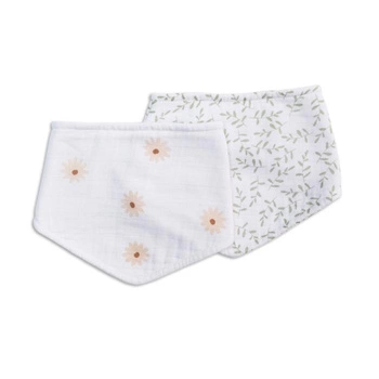 Lulujo Boho Śliniak Bandana 2 szt. Daisies