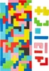 Klocki drewniane zestaw Tetris 114 elementów 11403-Small Foot, układanki dla dzieci