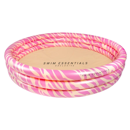 The Swim Essentials Basen kąpielowy Pastelowa Zebra 150cm 2020SE119