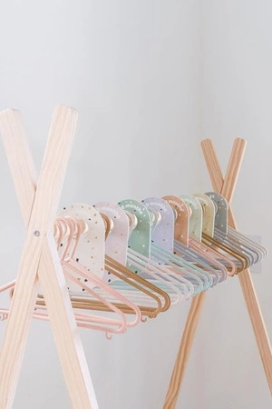 3 Sprouts Wieszaki dla Dzieci EKO Brown 15szt.