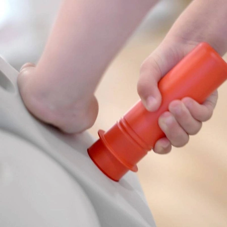 MODU Curiosity kit 4in1 - Kreatywne klocki rozwijające motorykę dużą, czerwony