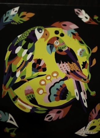 Zestaw kreatywny Do zdrapywania Zwierzęta świata 5+, Janod