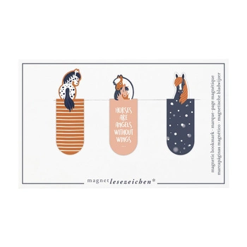 Zakładki magnetyczne - Konie 2